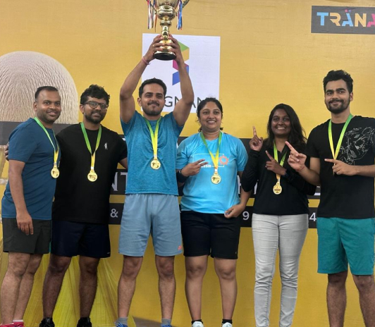 Inter-Corporate Badminton Tournament at Bagmane Campus